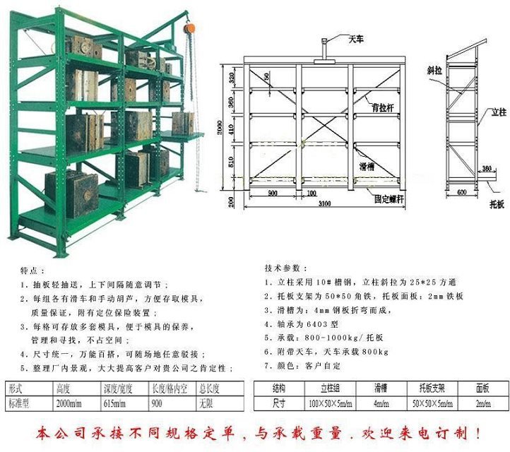 模具貨架